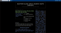 Desktop Screenshot of master-slave-girls.blogspot.com