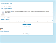 Tablet Screenshot of hababam.blogspot.com