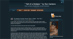 Desktop Screenshot of fallofadictator.blogspot.com