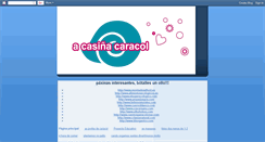 Desktop Screenshot of escolacaracol.blogspot.com