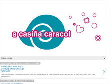 Tablet Screenshot of escolacaracol.blogspot.com