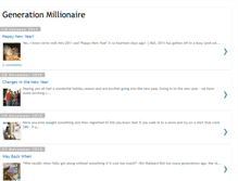 Tablet Screenshot of generationmillionaire.blogspot.com