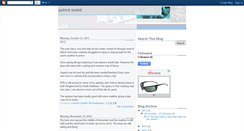 Desktop Screenshot of patricklaslett.blogspot.com
