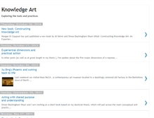 Tablet Screenshot of knowledgeart.blogspot.com