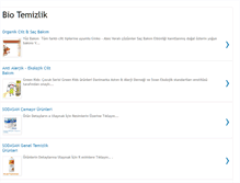 Tablet Screenshot of biotemizlikurunleri.blogspot.com