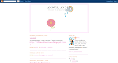 Desktop Screenshot of amourangel.blogspot.com