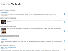 Tablet Screenshot of kristoferwahlander.blogspot.com