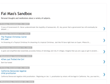 Tablet Screenshot of faimao.blogspot.com