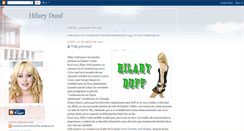 Desktop Screenshot of hilaryduff-paola.blogspot.com