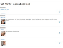 Tablet Screenshot of getknotty.blogspot.com