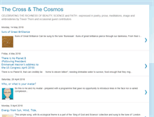 Tablet Screenshot of crossandcosmos.blogspot.com