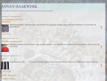 Tablet Screenshot of annashaakwerk.blogspot.com