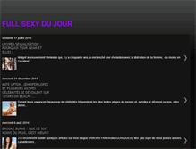 Tablet Screenshot of fullsexydujour.blogspot.com