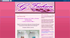 Desktop Screenshot of gfashionshop.blogspot.com