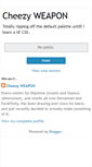 Mobile Screenshot of cheezyweapon.blogspot.com