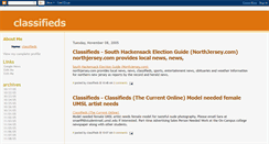 Desktop Screenshot of classifiedsroad.blogspot.com