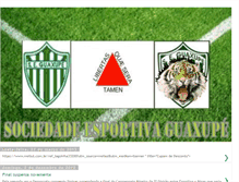 Tablet Screenshot of esportivaguaxupe.blogspot.com