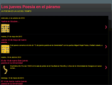 Tablet Screenshot of losjuevespoesiaenelparamo.blogspot.com