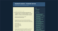 Desktop Screenshot of bluetooth-earpiece-version48.blogspot.com