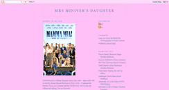 Desktop Screenshot of mrsminiversdaughter.blogspot.com