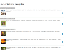 Tablet Screenshot of mrsminiversdaughter.blogspot.com