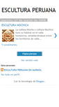 Mobile Screenshot of esculturaperuana.blogspot.com