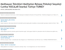 Tablet Screenshot of meditasyonlar.blogspot.com