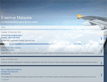 Tablet Screenshot of erasmusmalaysia.blogspot.com