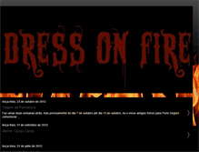 Tablet Screenshot of dressonfire.blogspot.com