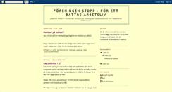 Desktop Screenshot of foreningenstopp.blogspot.com