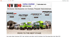 Desktop Screenshot of hino-dumptruck-cakung.blogspot.com