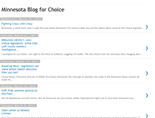 Tablet Screenshot of minnesotablogforchoice.blogspot.com