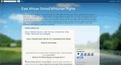 Desktop Screenshot of eastafricanschoolofhumanrights.blogspot.com