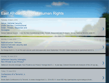 Tablet Screenshot of eastafricanschoolofhumanrights.blogspot.com