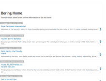 Tablet Screenshot of boringhome.blogspot.com