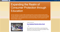 Desktop Screenshot of consumerprotectionkenya.blogspot.com