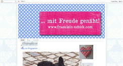 Desktop Screenshot of fraeulein-schick.blogspot.com