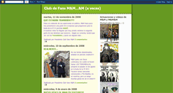 Desktop Screenshot of clubdefansmm.blogspot.com