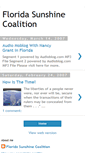 Mobile Screenshot of floridasunshinecoalition.blogspot.com
