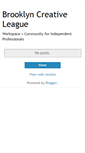Mobile Screenshot of brooklyncreativeleague.blogspot.com