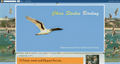 Desktop Screenshot of chrissteelesbirding.blogspot.com