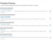 Tablet Screenshot of friendsofgranny.blogspot.com