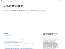 Tablet Screenshot of groupbolasepak.blogspot.com