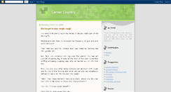 Desktop Screenshot of carvercountry.blogspot.com