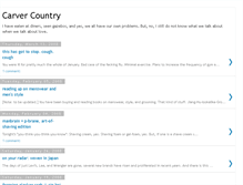 Tablet Screenshot of carvercountry.blogspot.com