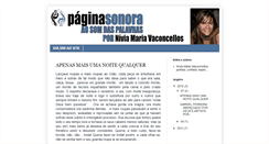 Desktop Screenshot of paginasonoraaosomdaspalavras.blogspot.com