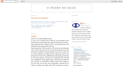 Desktop Screenshot of pedro-do-blog.blogspot.com