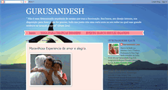 Desktop Screenshot of gurusandesh.blogspot.com
