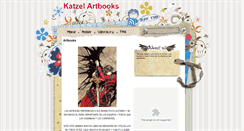 Desktop Screenshot of katzelartbookscollection.blogspot.com