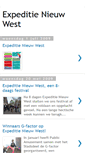 Mobile Screenshot of expeditie-nieuw-west.blogspot.com